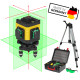 3D Лазерний рівень STIF Germany BL-05 (штатив, 2 акумулятори в комплекті)