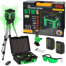 3D рівень STIF Germany BL-05GR (+штатив, 2 АКБ)